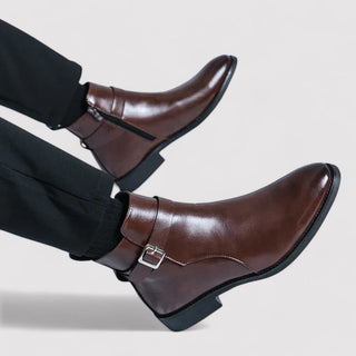 Herren Hoch-Geschnitten Winter Boots | Glänzend