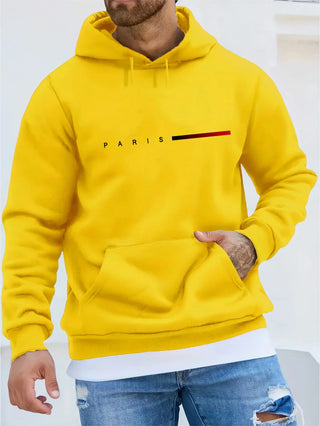 Stylischer Kapuzenpulli für Herren | Warme