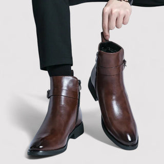 Herren Hoch-Geschnitten Winter Boots | Glänzend