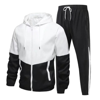 Zweiteiliges Herren-Sportbekleidungsset | Lose Passform