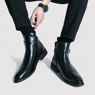 Herren Hoch-Geschnitten Winter Boots | Glänzend