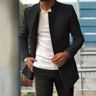 Formeller Warmer Trenchcoat Für Herren | Arbeit