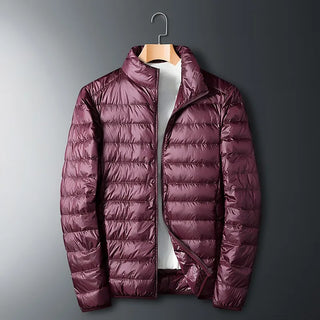 Herren Glänzende Daunenjacke | Winter
