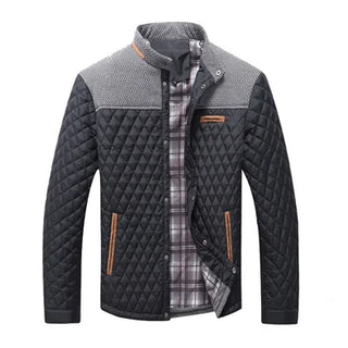 Herren Flickwerk Steppjacke | Winter