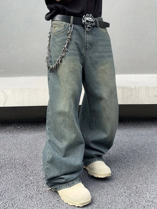 Herren Streetwear Baggy Jeans | Moderne