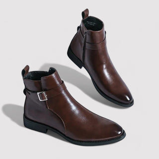 Herren Hoch-Geschnitten Winter Boots | Glänzend
