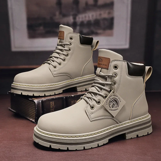 Stylische Hochgeschnittene Herren-Stiefeletten | Bequeme