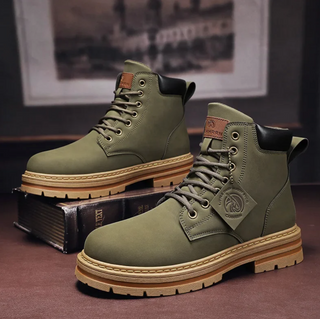 Stylische Hochgeschnittene Herren-Stiefeletten | Bequeme
