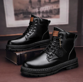 Stylische Hochgeschnittene Herren-Stiefeletten | Bequeme