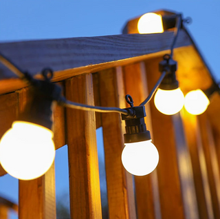 Weihnachtliche LED-Lichterkette