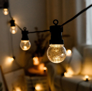 Weihnachtliche LED-Lichterkette