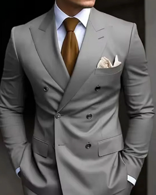 Herren Slim Fit Stilvoll Hochzeitsgast Anzug | Zweiteilig