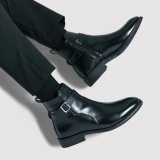 Herren Hoch-Geschnitten Winter Boots | Glänzend