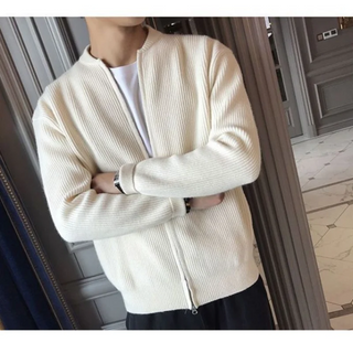 Herrenpullover mit Reißverschluss HerbstHarmonie