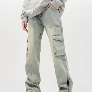 Baggy Jeans mit Taschen für Herren | Moderne