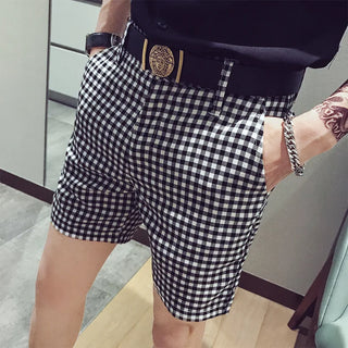 TrendLine Herren Houndstooth Shorts
