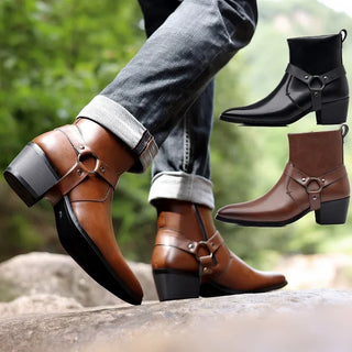 Herren Robuste Cowboy Stiefeletten | Moderne