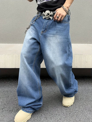 Herren Streetwear Baggy Jeans | Moderne