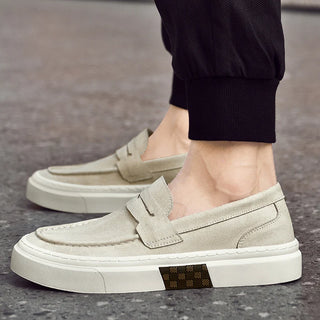 Lässige Slip-On-Loafer für Herren | mit Dicker Sohle