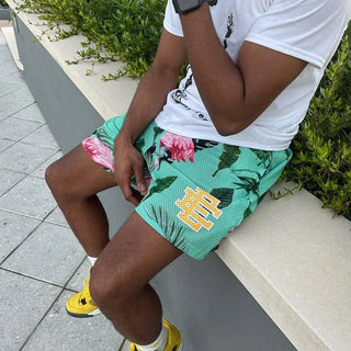 Eric Emanuel Basic Mesh Shorts Classic Floral Print