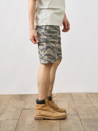 SIMWOOD Vintage Camouflage Cargo Shorts