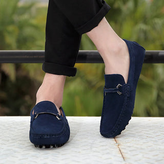 Elegante Herren-Loafer | Blau