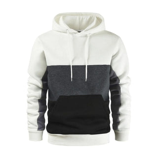 Herren Farbblock-Kapuzenpulli | Lässig