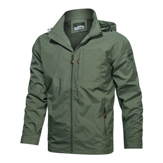 Herren Elegante Allwetter-Regenjacke | Wasserdicht