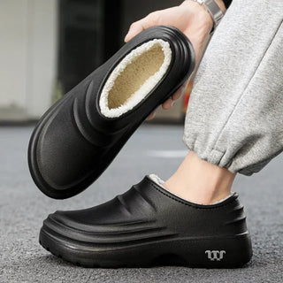 Herren Winter Wasserdichte Hausschuhe | Warme
