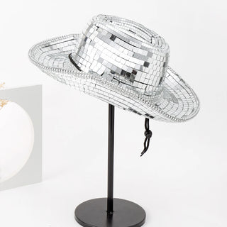 Modischer Cowboyhut | Silber