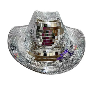 Modischer Cowboyhut | Silber