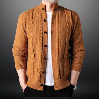 Warme Strickjacke Für Herren | Lässig