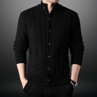 Warme Strickjacke Für Herren | Lässig