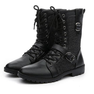 Winter Boots mit Schnürung und Schnallenverschluss | Praktisch