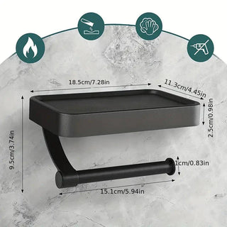 Toilettenpapierhalter zur Wandmontage