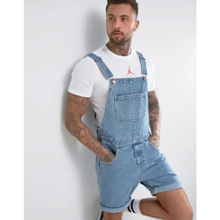 Herren-Sommer-Overall | mit Verstellbaren Trägern