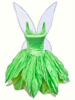 Damen Minikleid Fee Halloween Kostüm