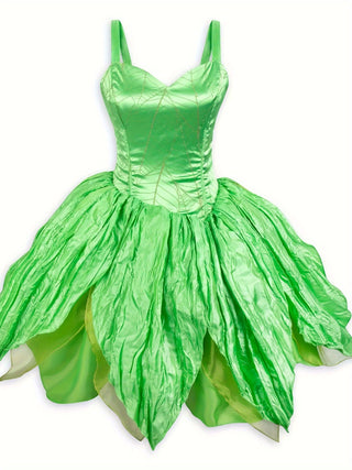 Damen Minikleid Fee Halloween Kostüm