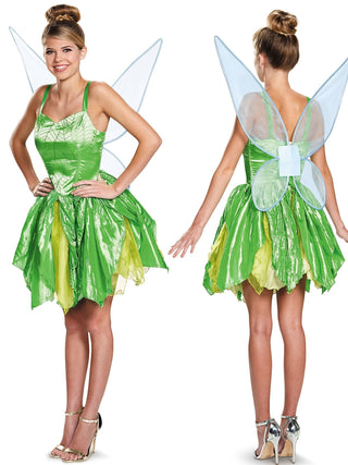 Damen Minikleid Fee Halloween Kostüm