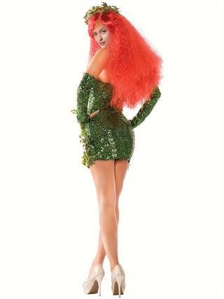 Damen Poison Ivy Halloween Kostüm