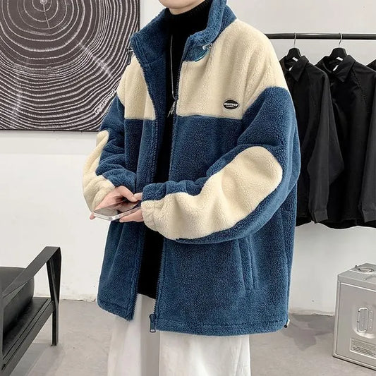 Casual Chic - Zweifarbiger Pullover