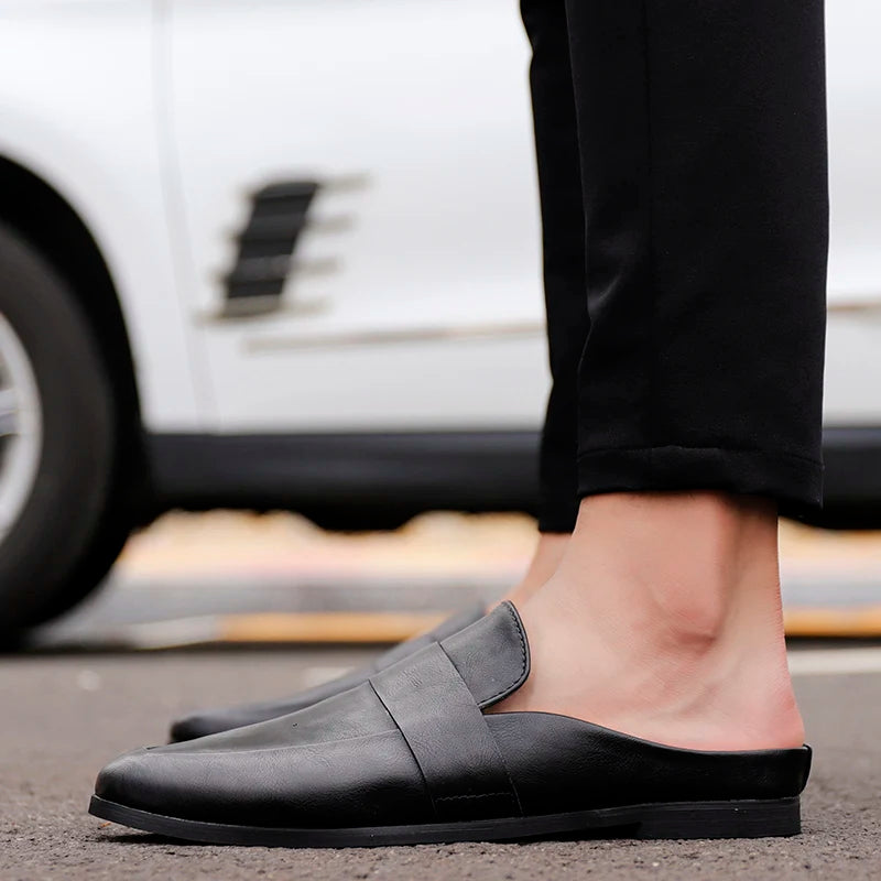 Sommer-Leder-Halbschuhe für Herren 2024