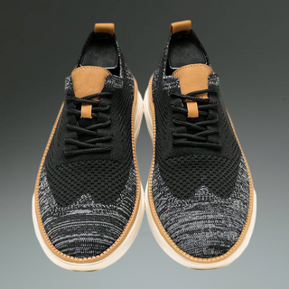 Kai - Lässige Herren-Schnürschuhe aus gestricktem Material