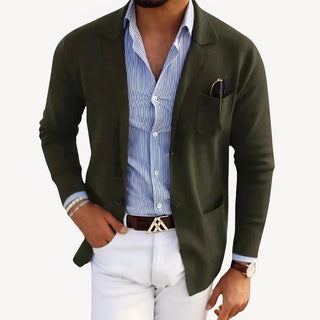 Lässige Blazerjacke für Herren | Elegante