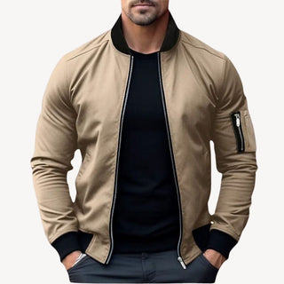 Herren Bomberjacke mit Reißverschluss | Klassisch