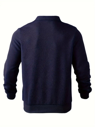 Herren Luxus Pullover | Reißverschluss