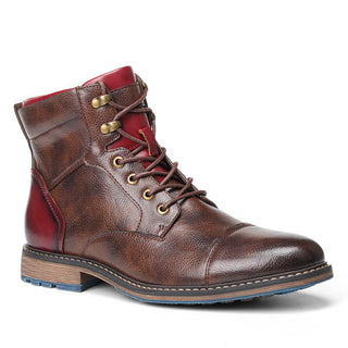 Oxford-Stiefel für Herren | Braun
