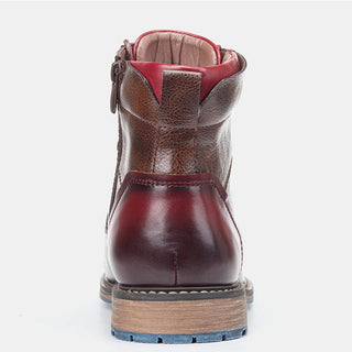 Oxford-Stiefel für Herren | Braun