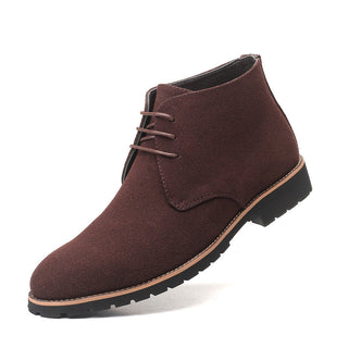 Herren Mittlere Schnürstiefel | Lässig