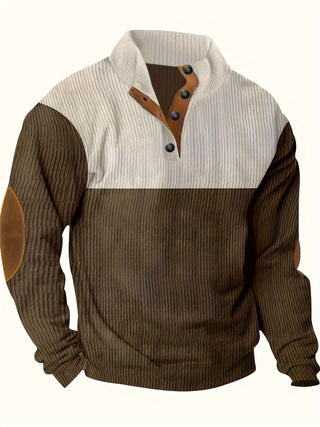 Herren Lässige Pullover | Mit Ellenbogen-Patches